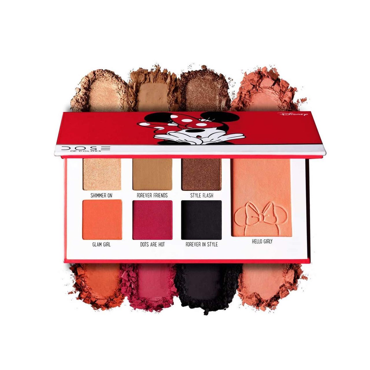 Dose of Colors - Minnie Mouse Collection - Minnie Palette + Blush (LE)