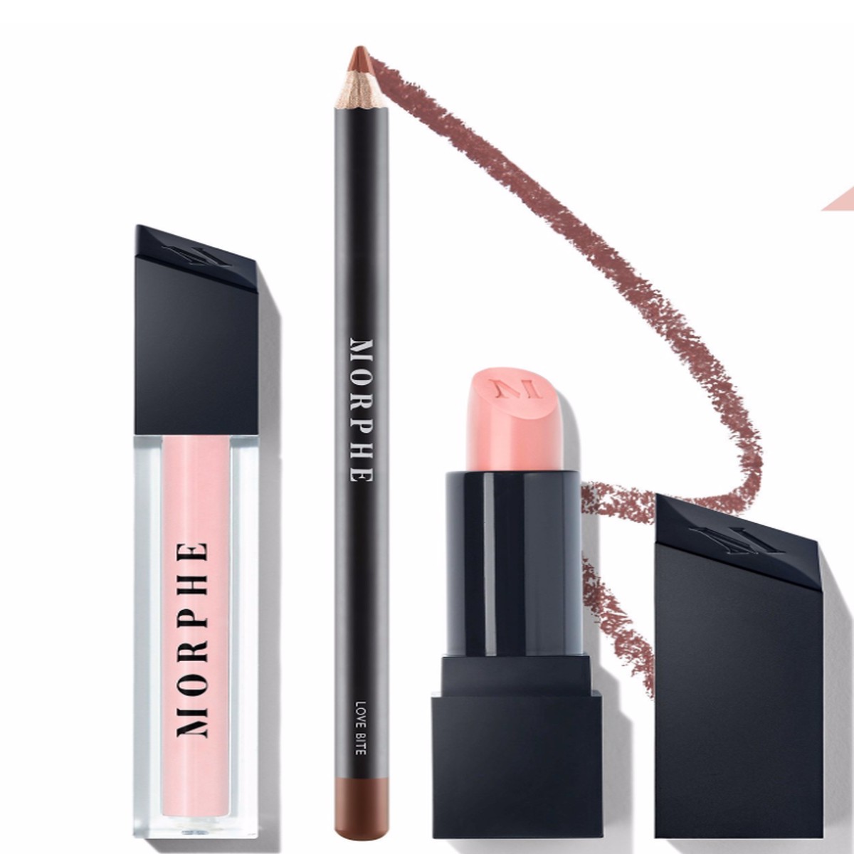 Morphe Brushes - Blushing Nude Lip Trio (LE)