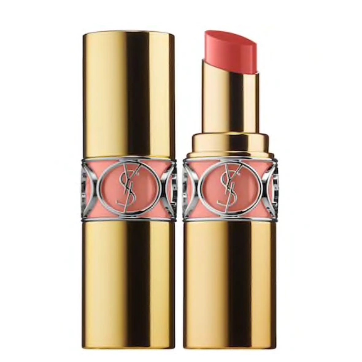 Yves Saint Laurent - Rouge Volupe Shine - 12 Coral Incandescent