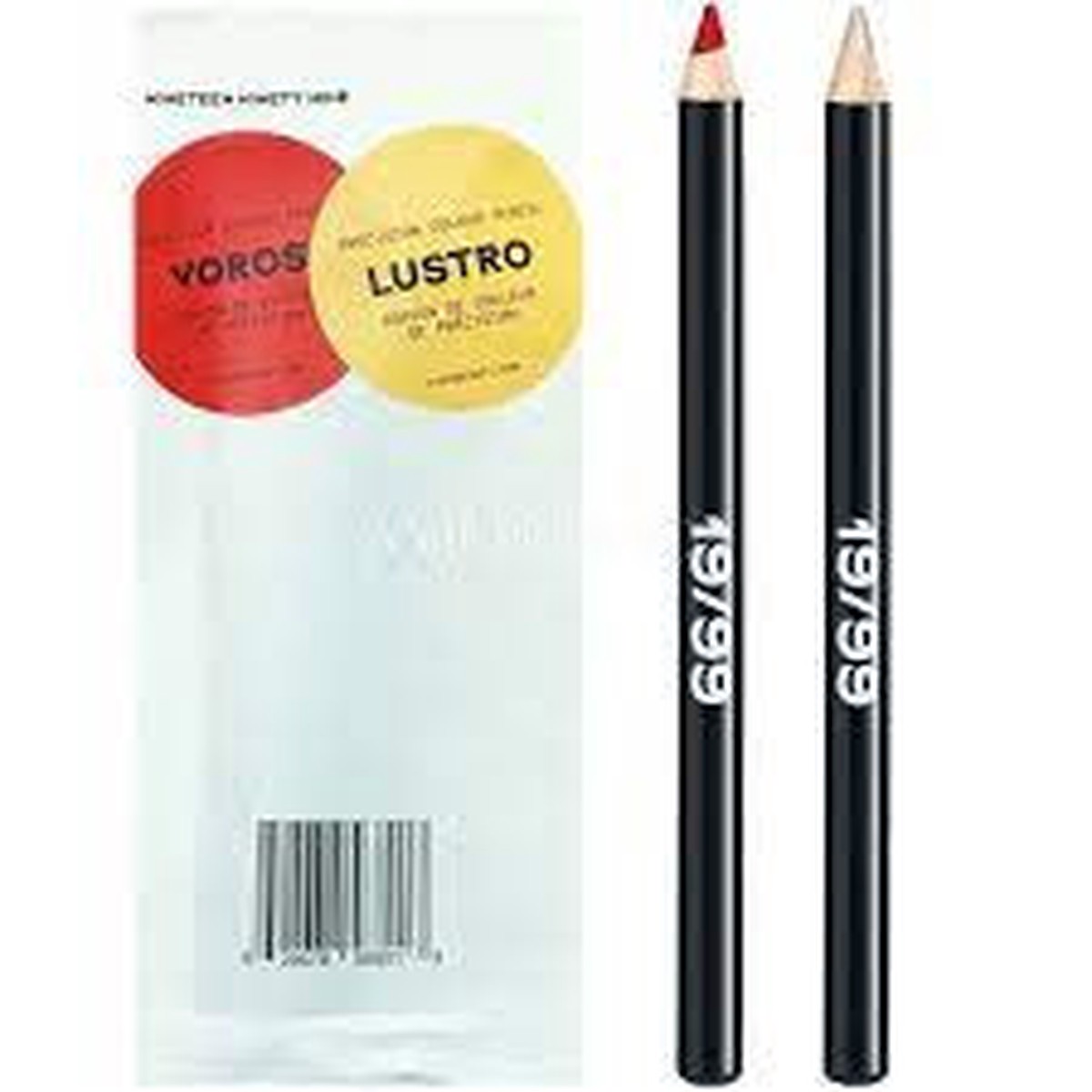 19/99 Precision Colour Pencil Duo- Voros/Lustro