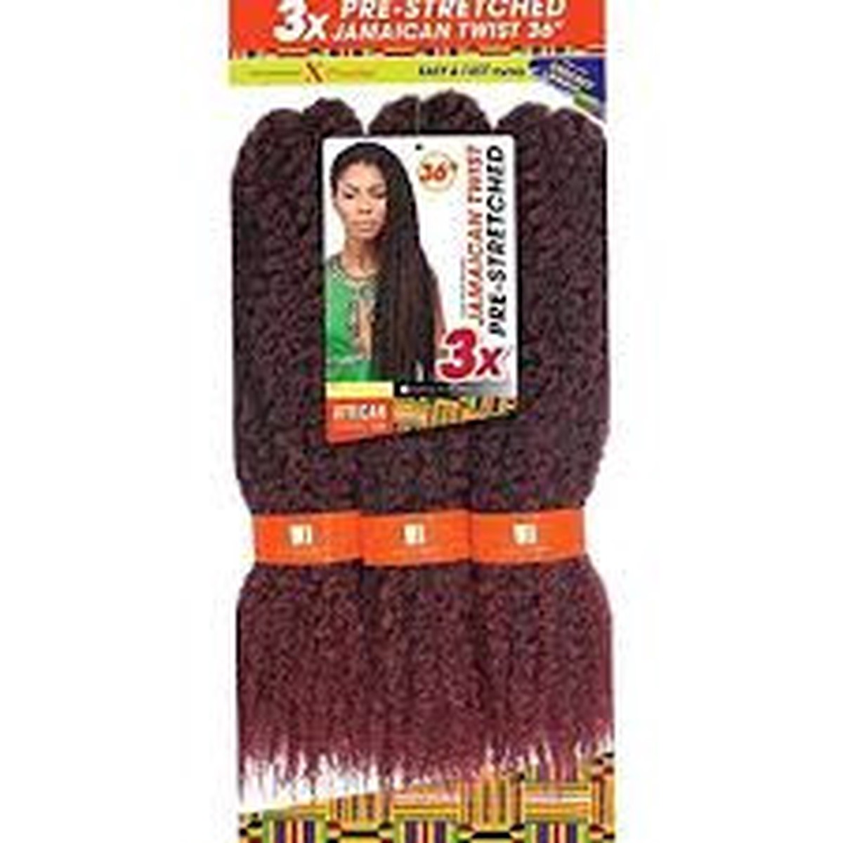 Sensationnel 3X Jamaican Twist 36" #1B