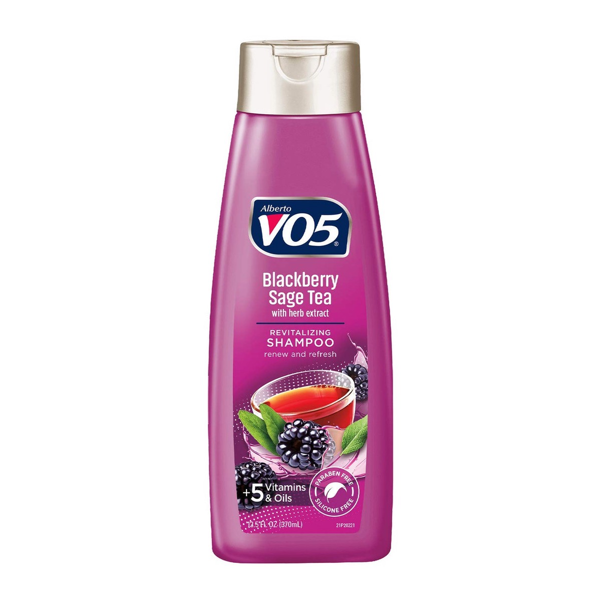 V05 Blackberry Sage Tea with Mango Seed Oil Revitalizing Shampoo 12.5 fl. oz.