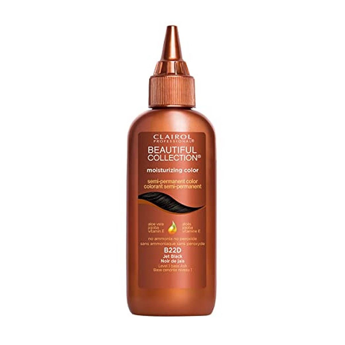 Clairol Beautiful Collection B22D Jet Black