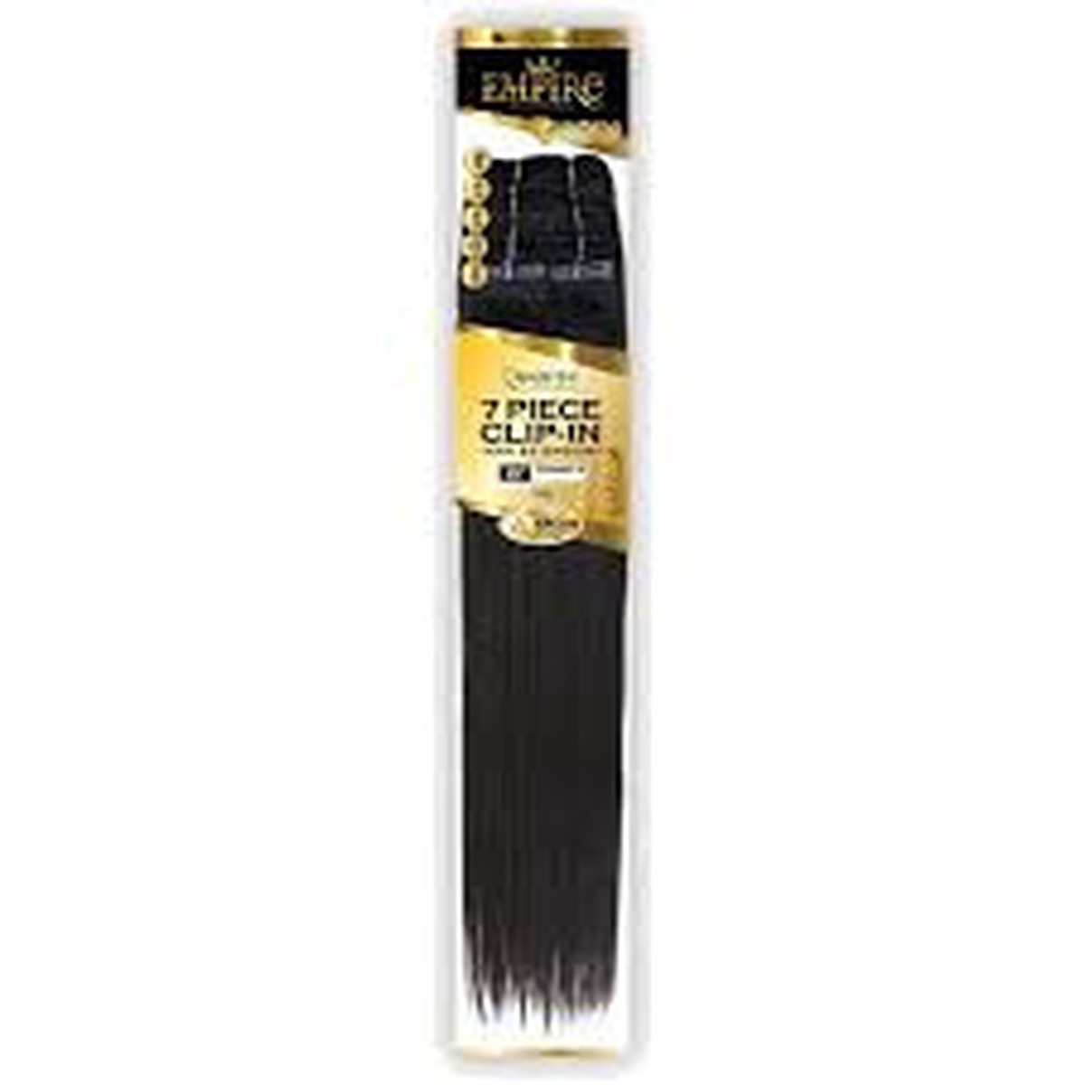 Empire 7 piece Clip In Straight 18" #613