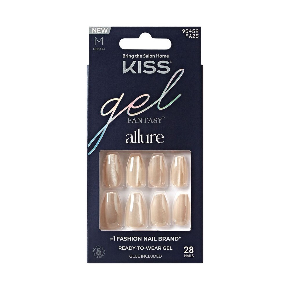 Kiss Gel Fantasy M Nails #FA01Y0