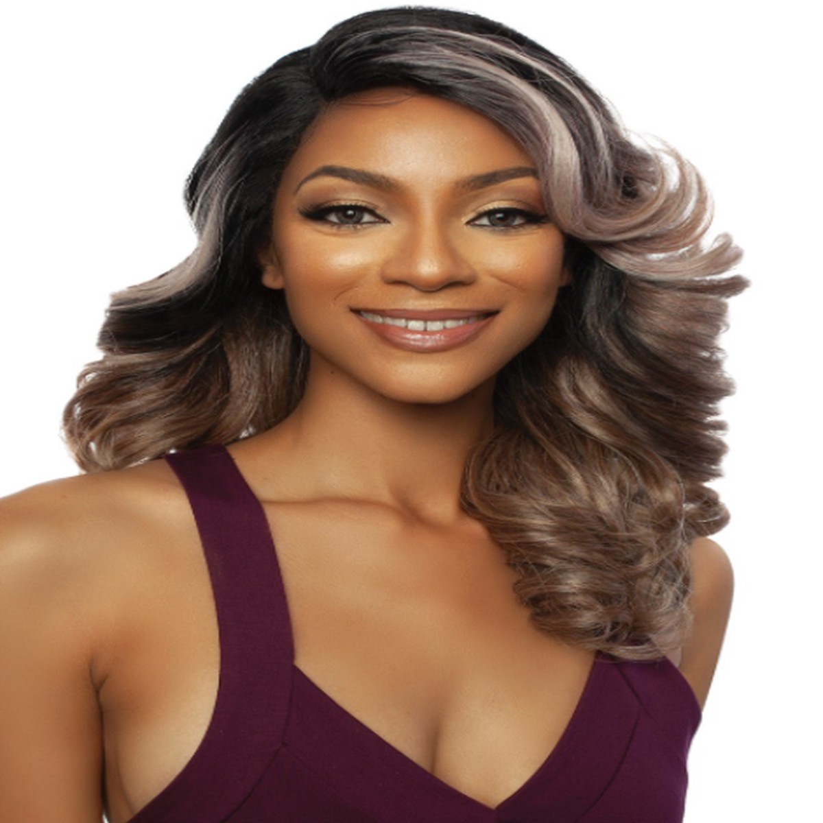 Mane Concept HD Lace Front Wig "Miriam" #1B