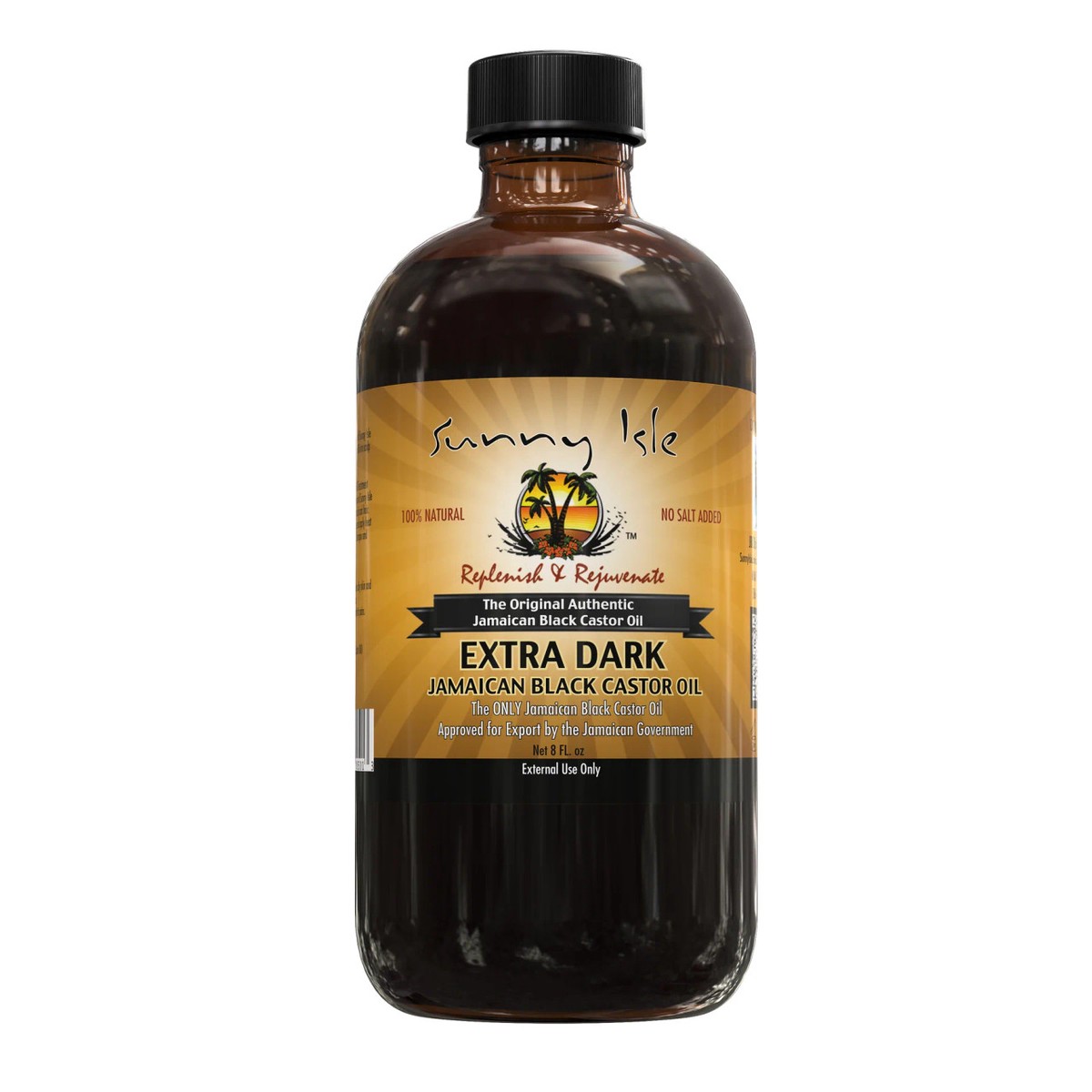 Sunny Isle Extra Dark Castor Oil 8 oz.