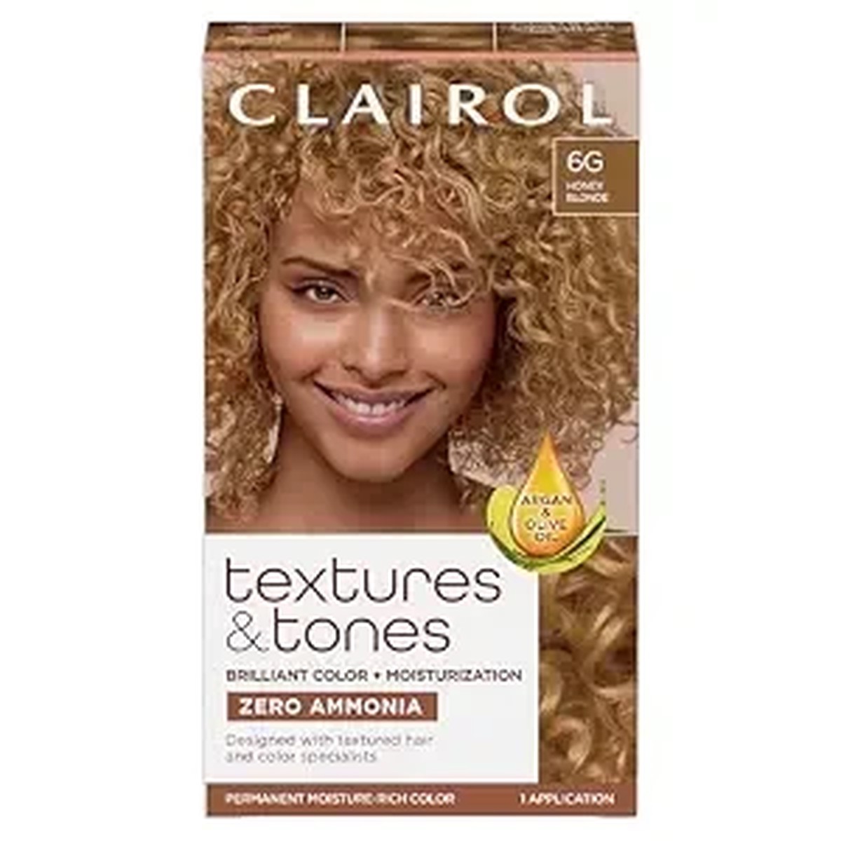 Clairol Textures & Tones "Honey Blonde" #6G