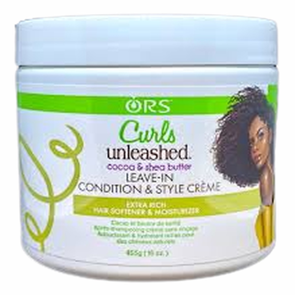 ORS Curls Unleashed Cocoa & Shea Butter Leave-In Creme 16 oz
