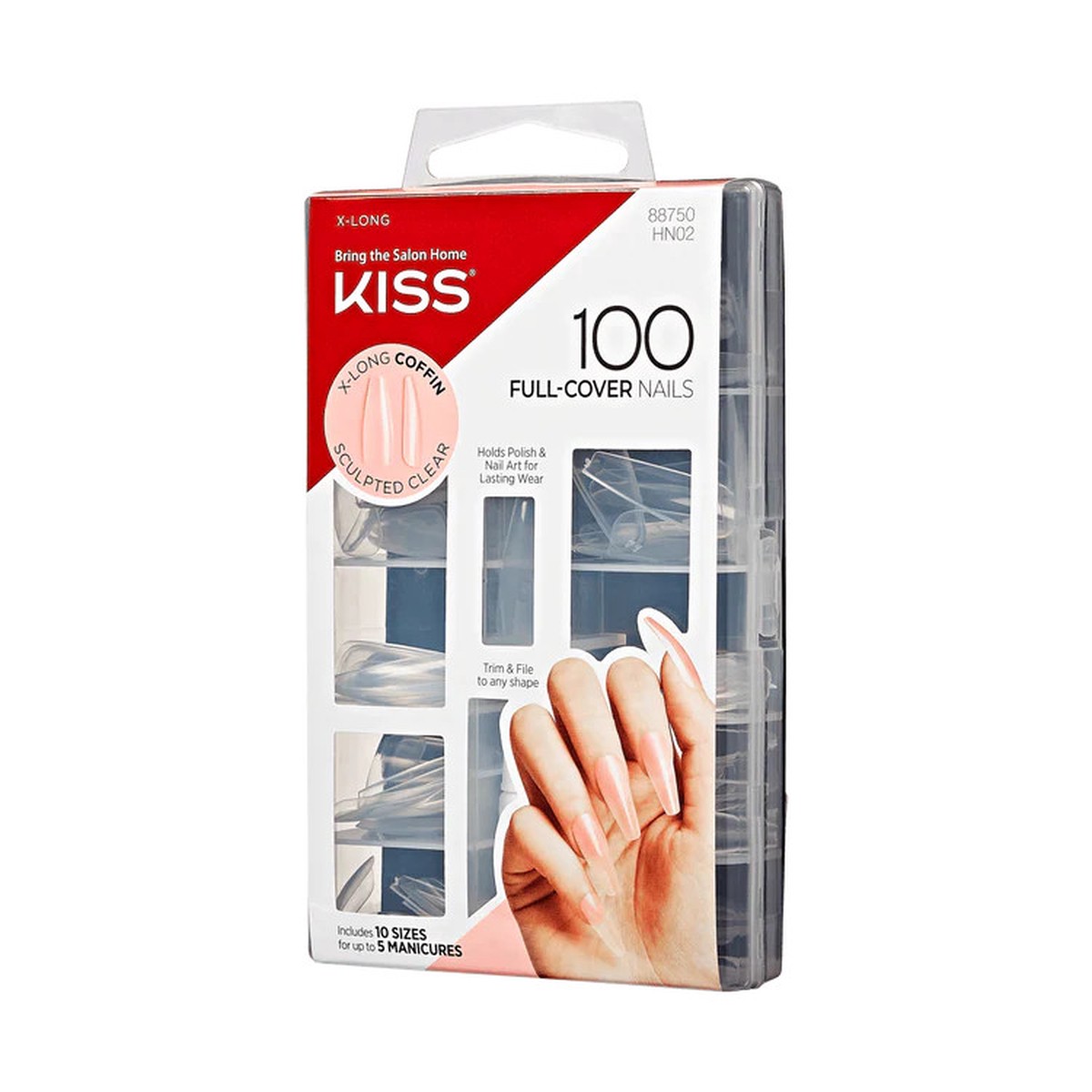 KISS 100 Full Cover Nails #HN02