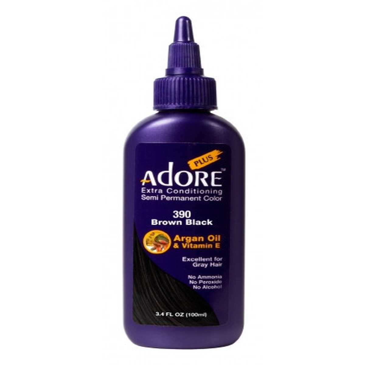 Adore Plus 390 Brown Black 3.4 oz