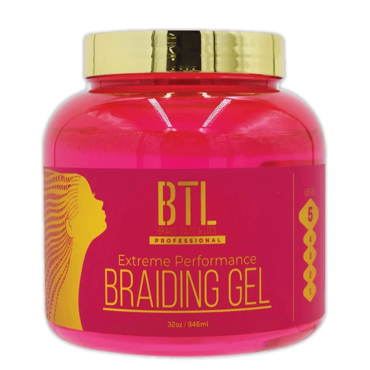 BTL Extreme Performance Braiding Gel #BTLG01 32 oz
