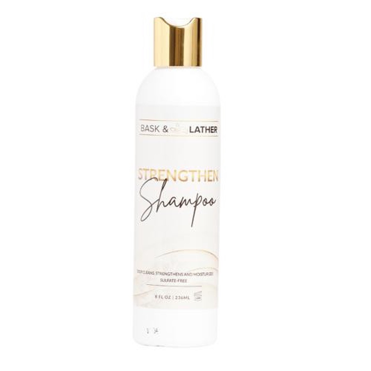 Bask & Lather Strengthen Shampoo 8oz