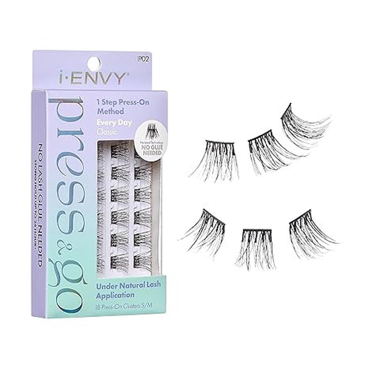 I Envy Press & Go Lashes #IP02