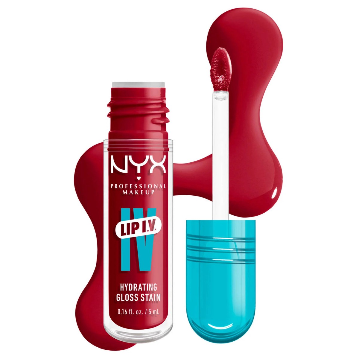 NYX Lip I.V. "Red-Y- Set Wet"#11