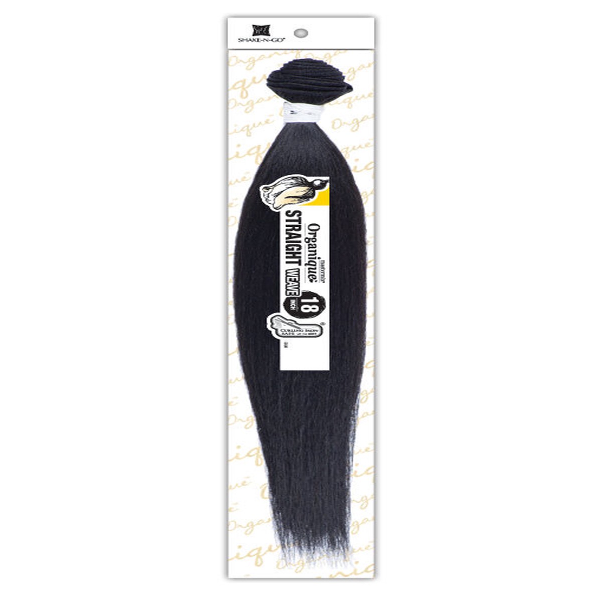 Organique Straight Weave 18" #1B