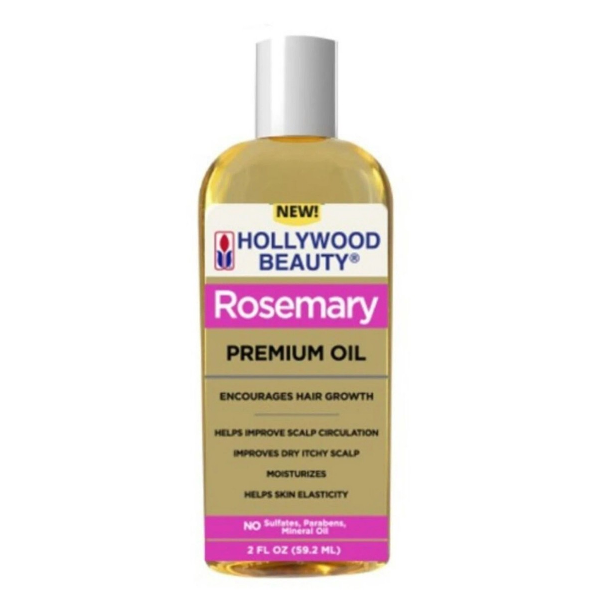 Hollywood Beauty Rosemary Oil 8oz