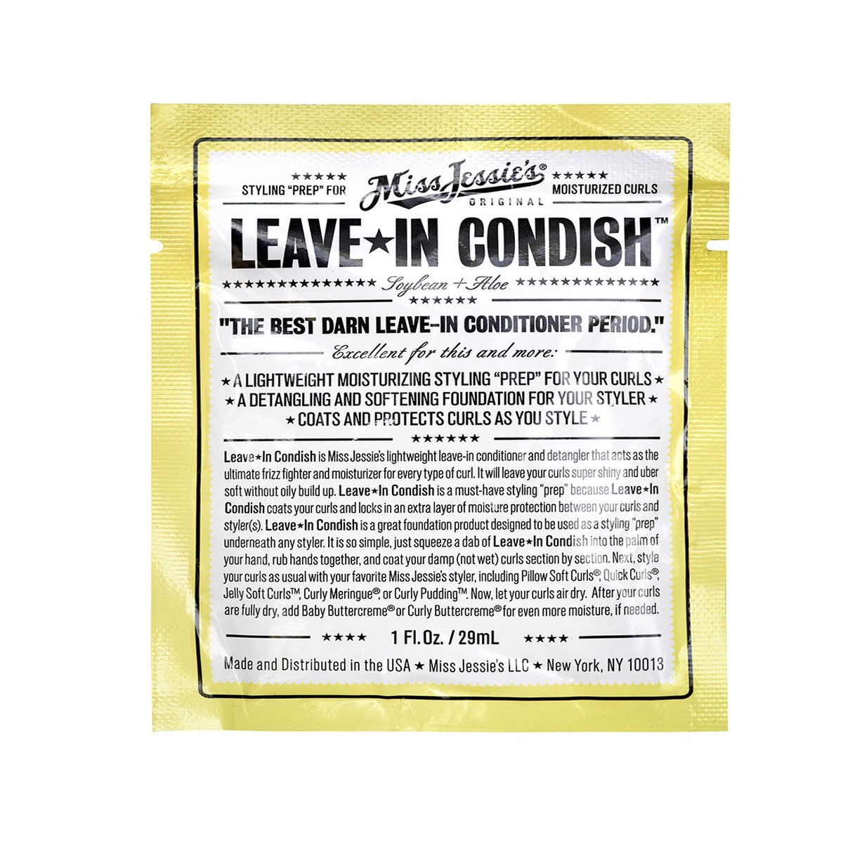 Miss Jessie Leave In Conditioner