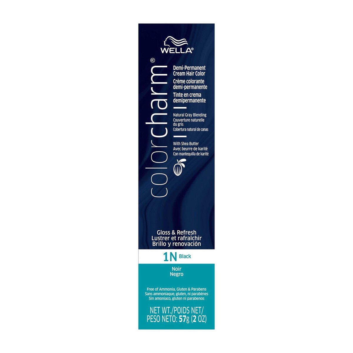 Color Charm Wella Color 1N - Black 2oz