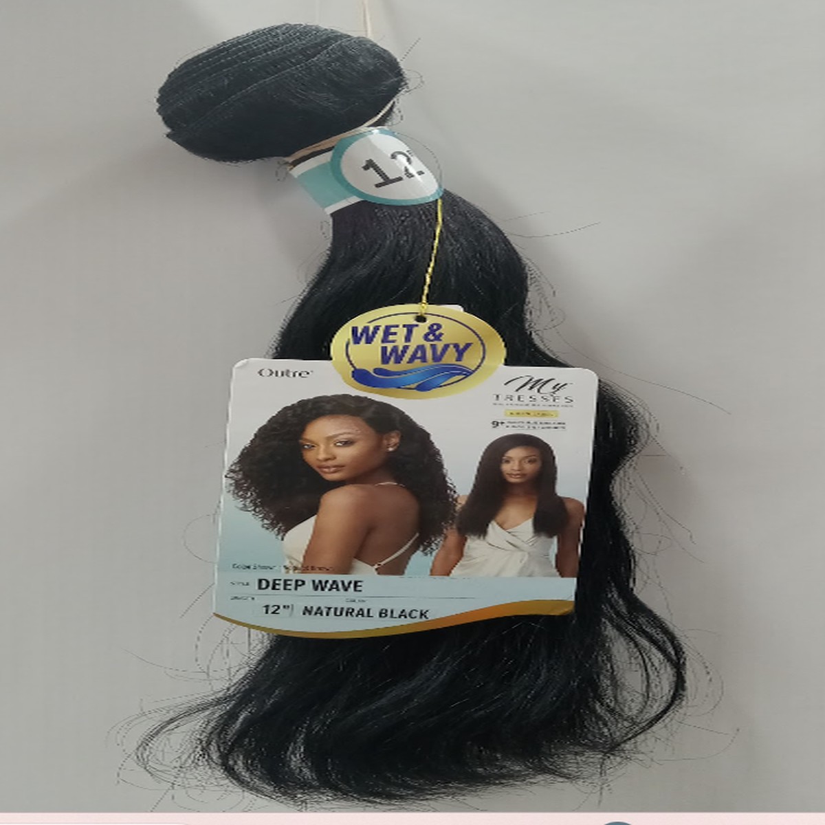 Outre HH My Tresses Deep Wave 12" #Natural Black