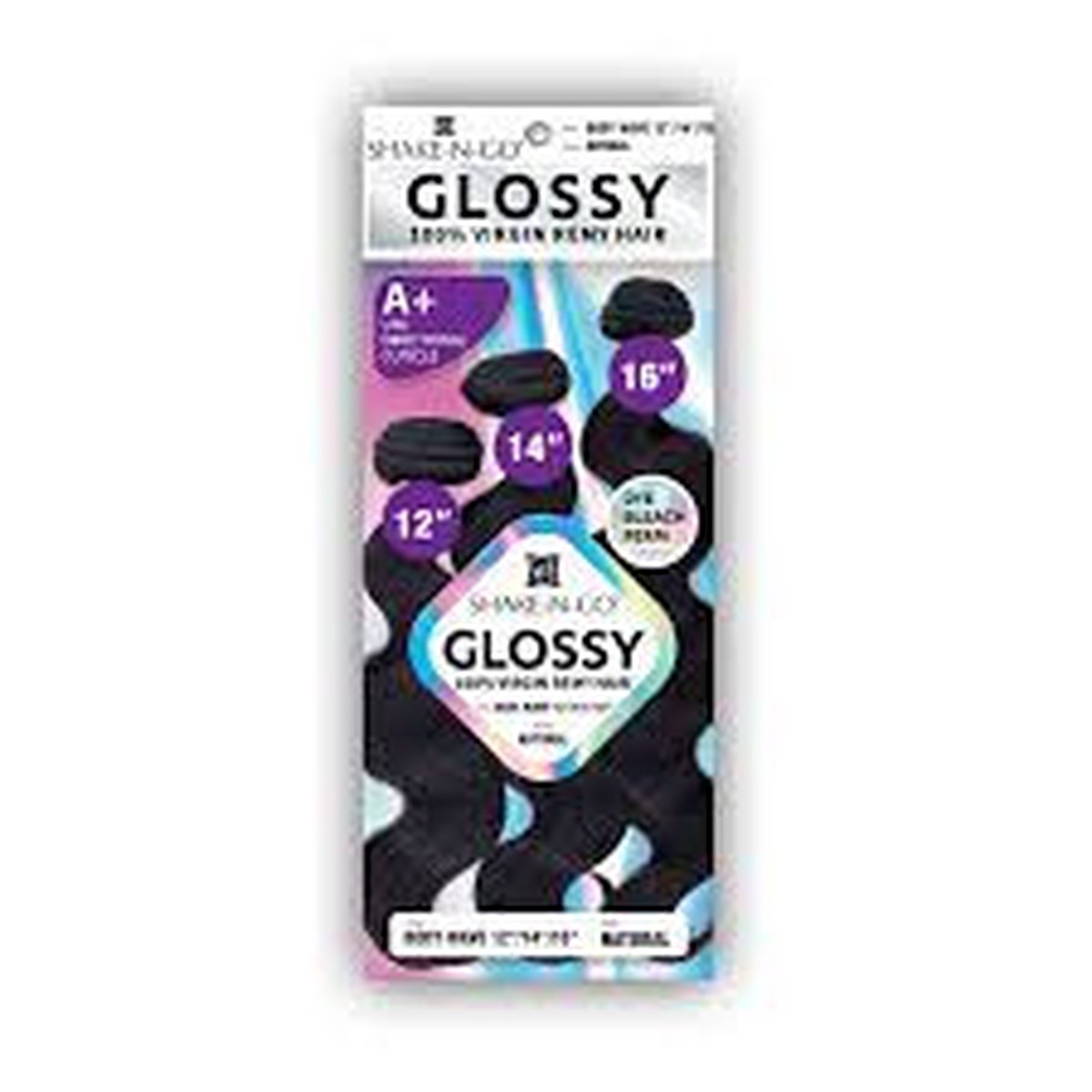 Shake-N-Go Glossy Body Wave 18"20"22" #NA/BLACK