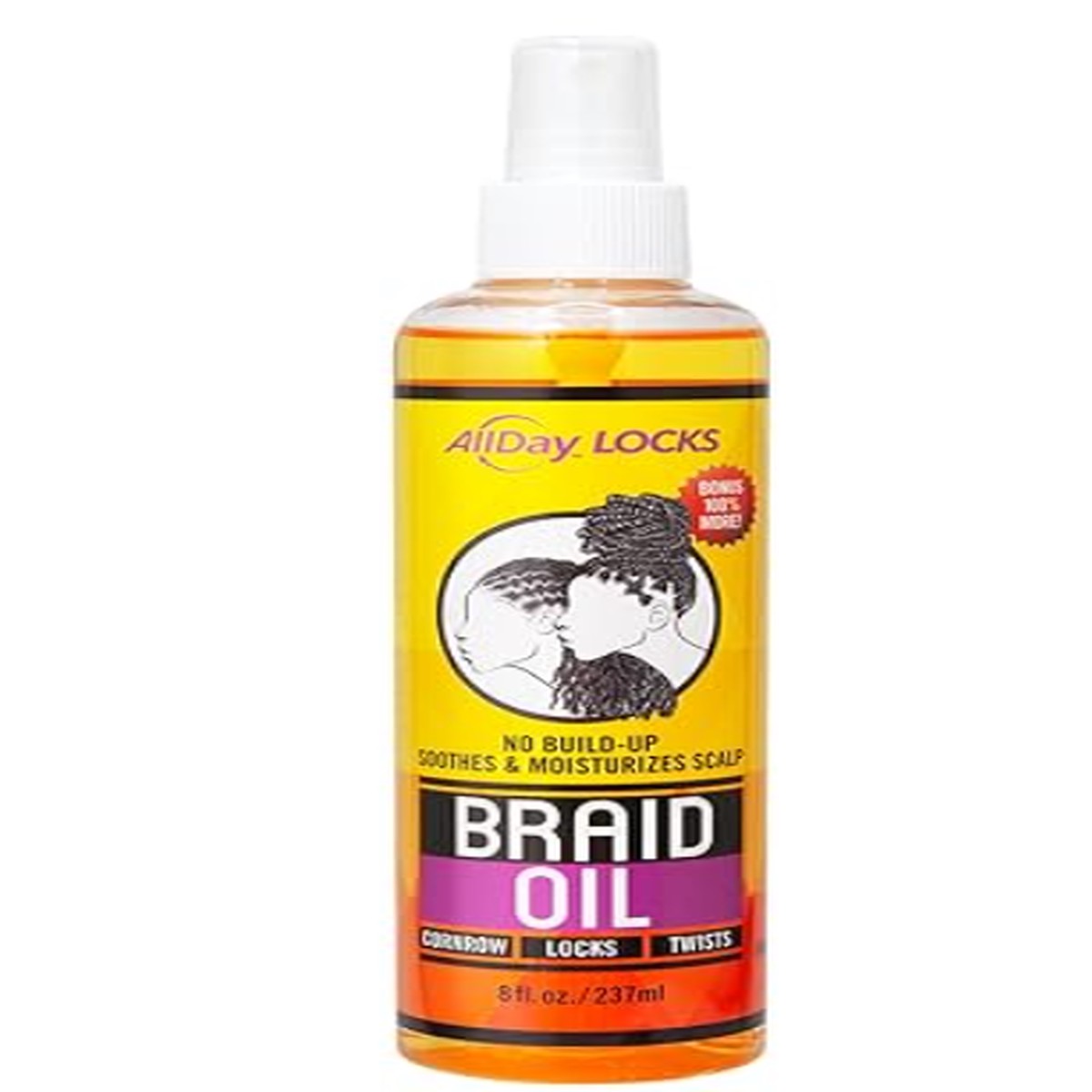 All Day Locks Braid Oil 8oz