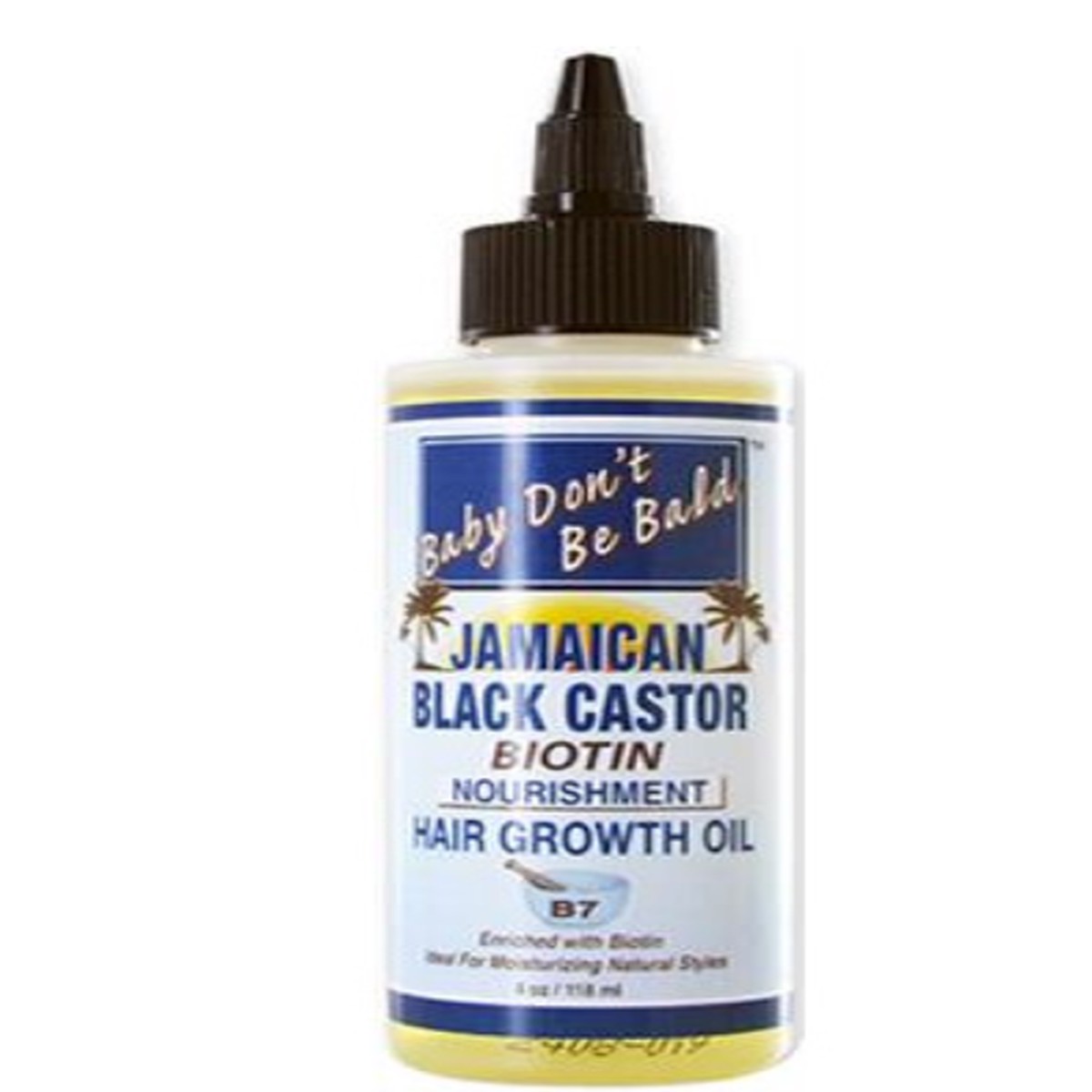 Baby Don't Be Bald Jamaican Black Castor Oil Nourishent "Biotin" 4oz
