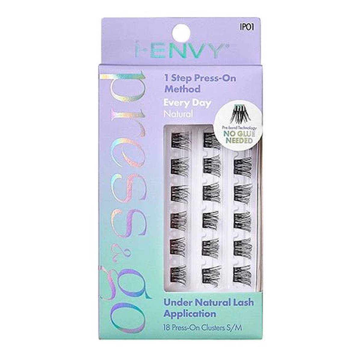 I Envy Press & Go Lashes #IP01