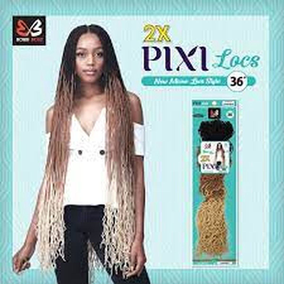 Bobbi Boss 2x Pixi Locs 36" #1