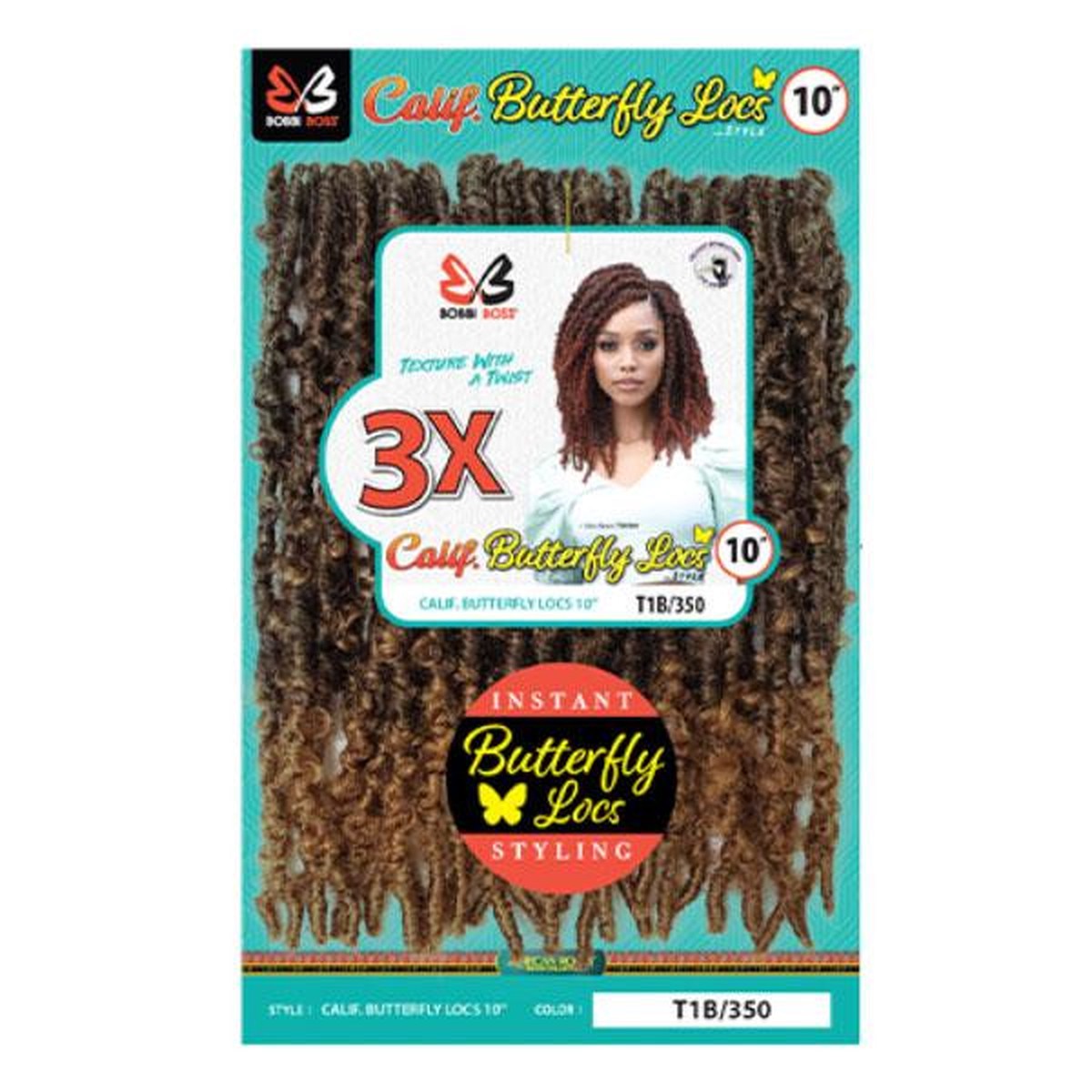 Bobbi Boss Butterfly Locs 10" #1B