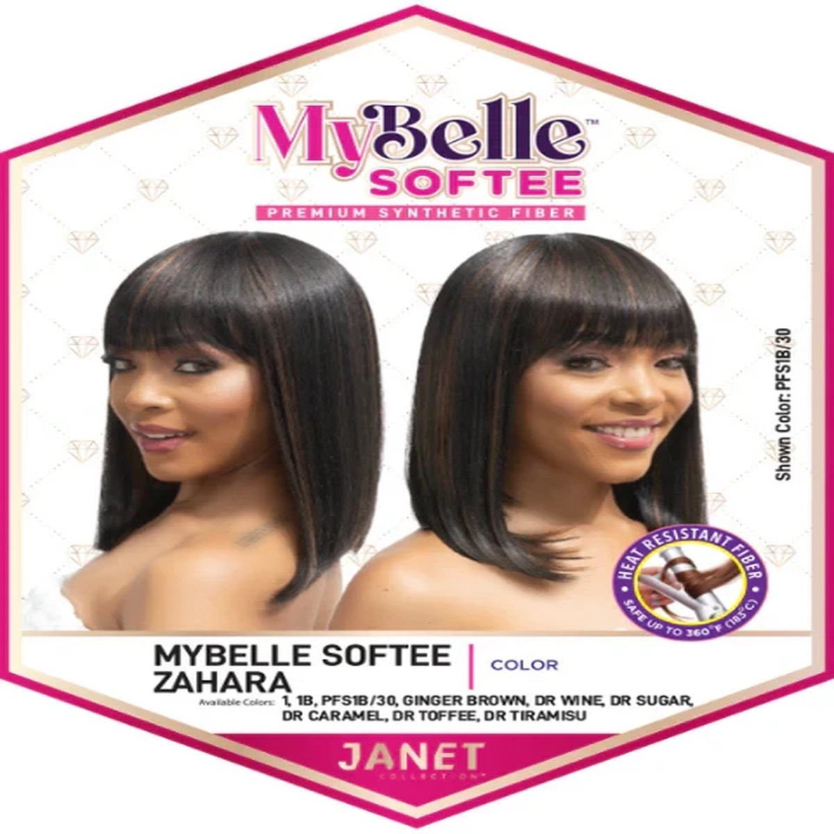 Janet MyBella "Zahara" Wig #1B