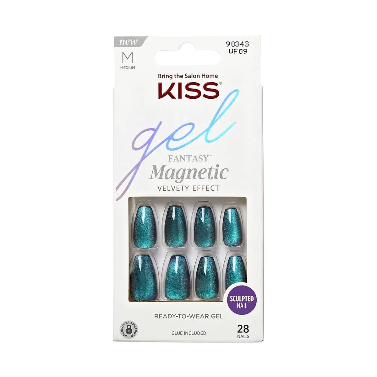 Kiss Gel Fantasy M Nails #VF09