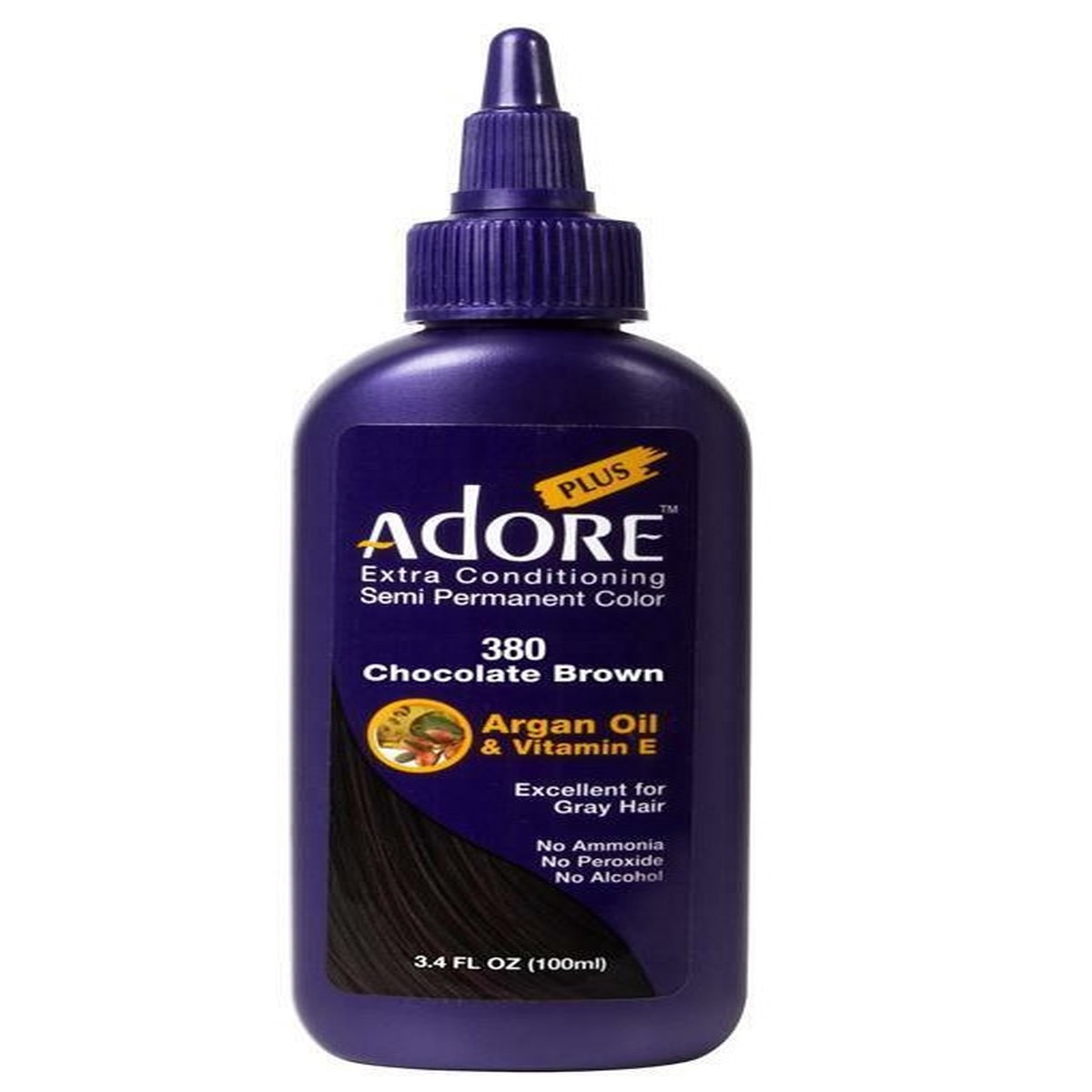 Adore Plus 380 Chocolate Brown 3.4 oz