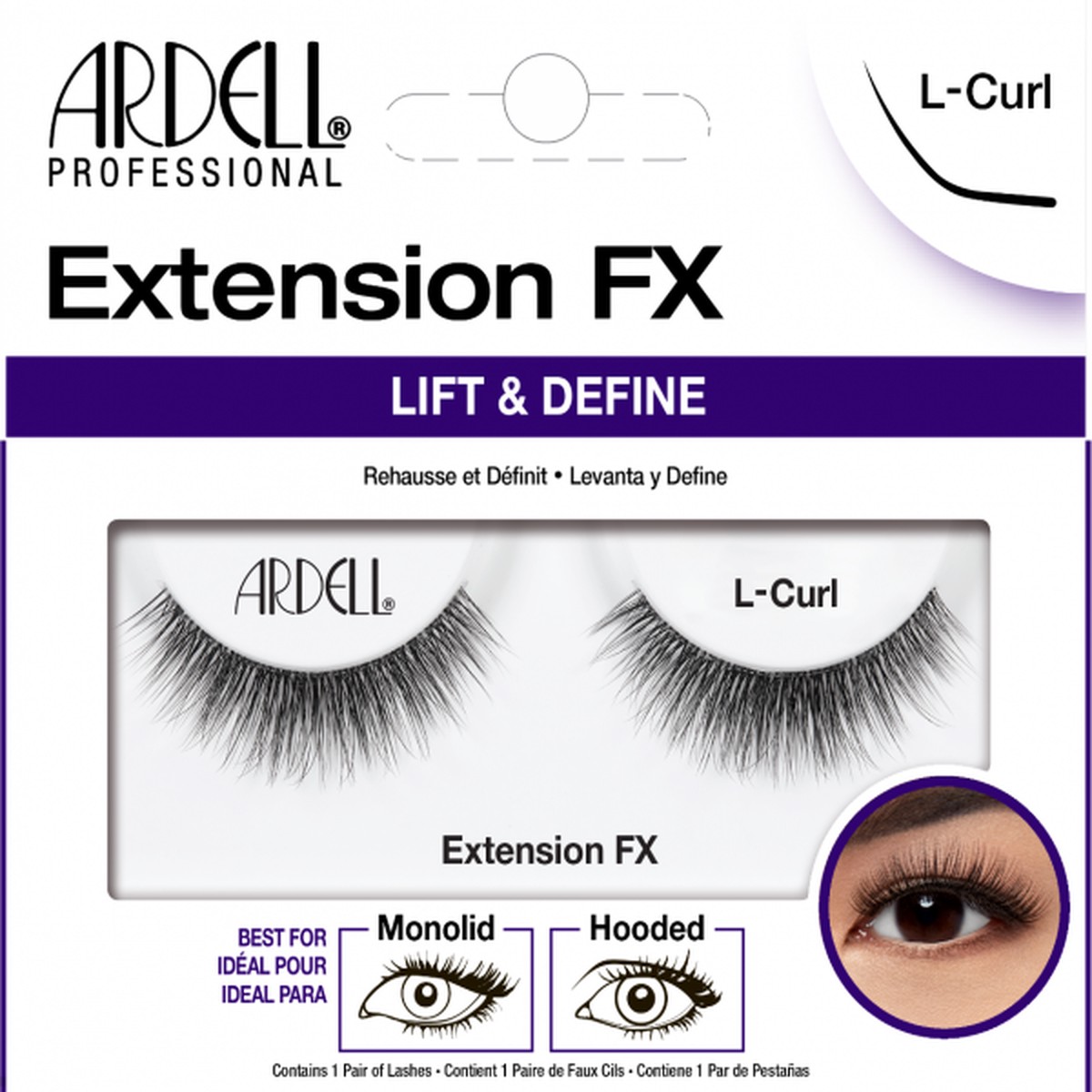 Ardell Extension FX Lift & Define #L-Curl