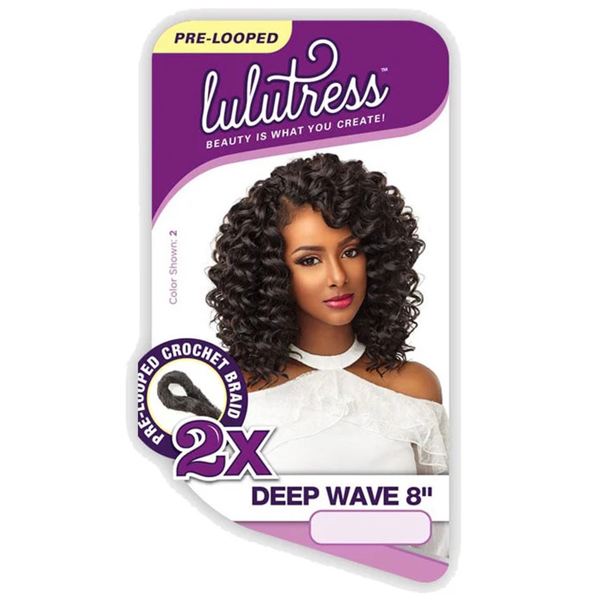 Sensationnel Lulutress Deep Wave 8" #1B