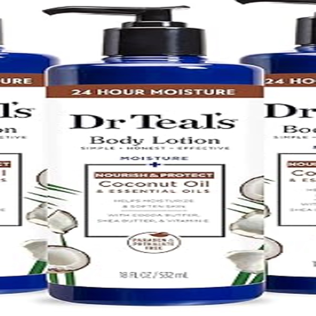 Dr. Teal Body Coconut Body Oil Lotion 18 fl oz