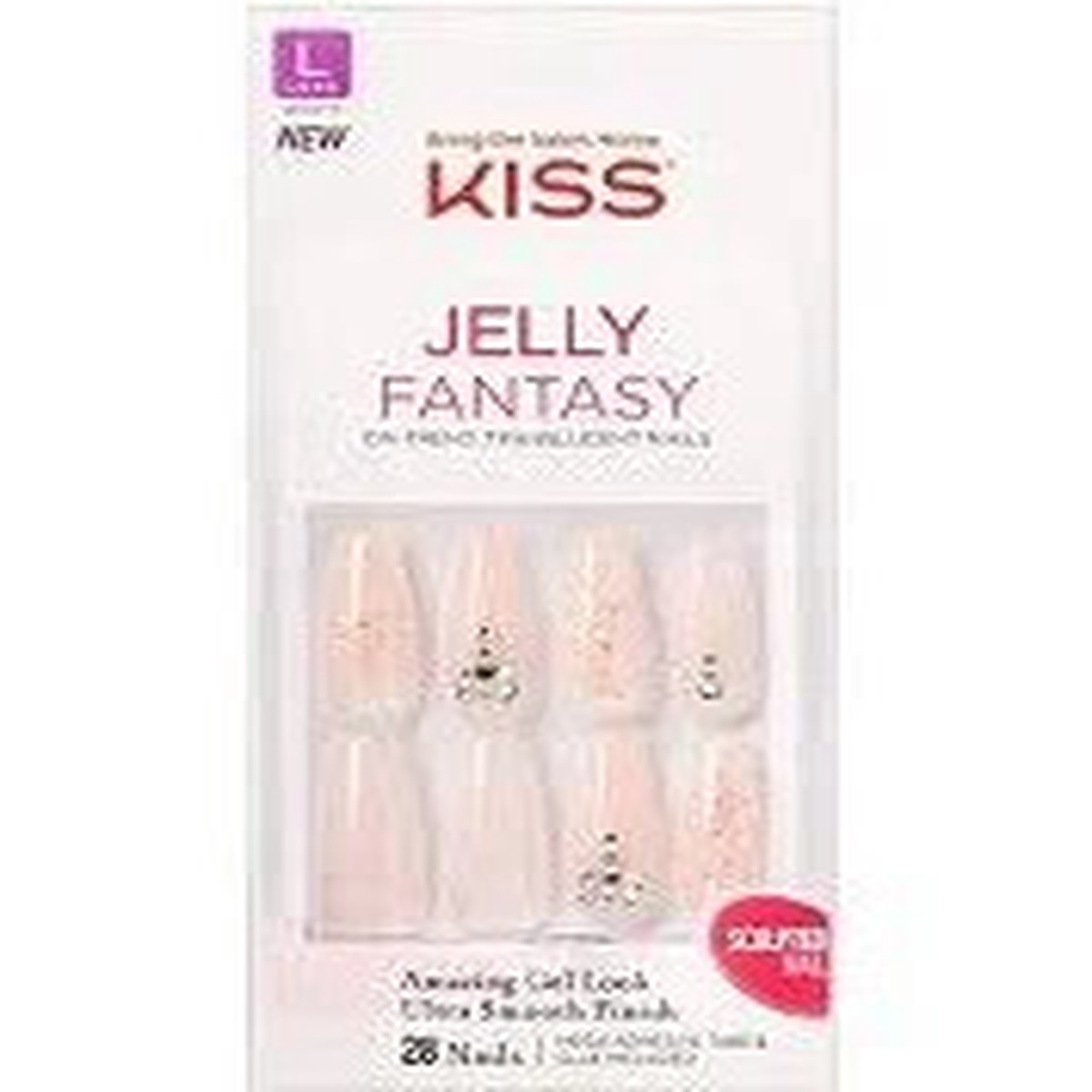 Kiss Jelly Large Nails #FJ02