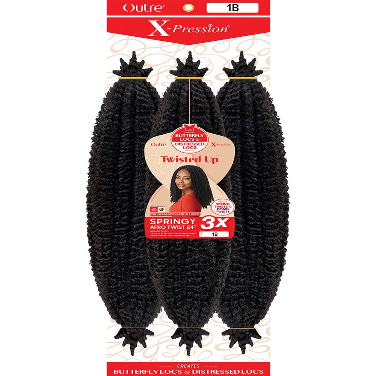 Outre Springy Afro Twist 24" #4