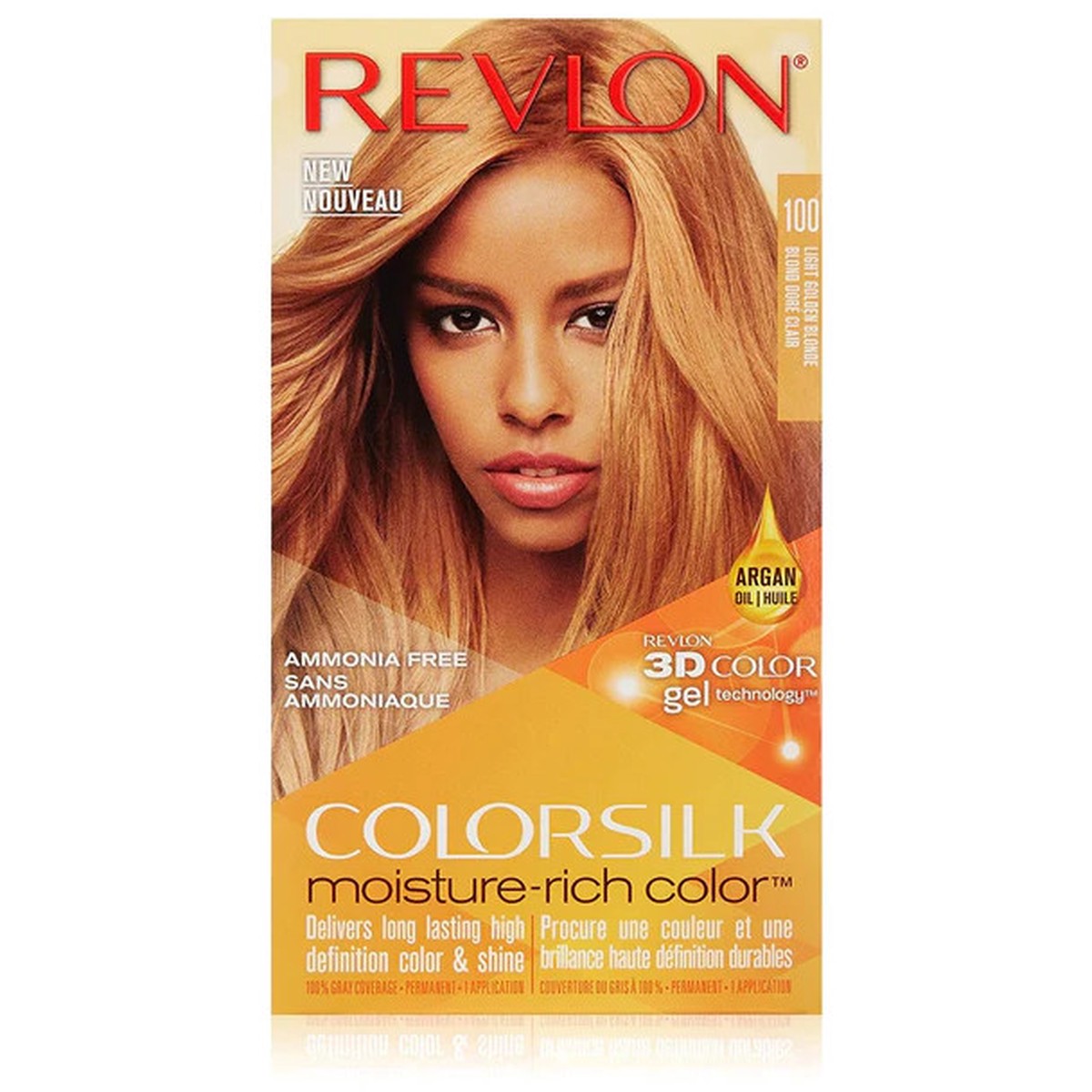 Revlon Colorsilk #100 "Light Golden Blonde"