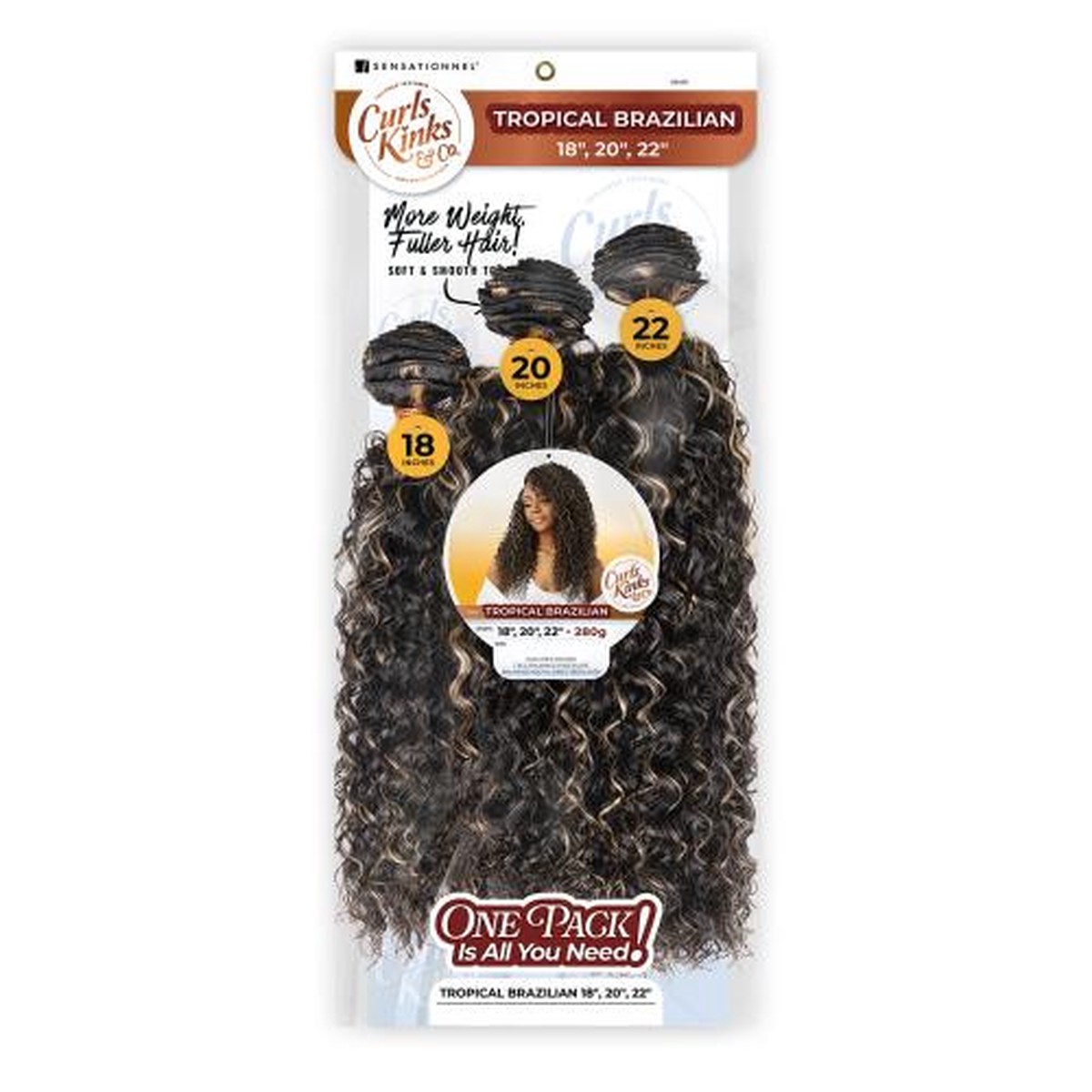 Sensationnel Tropical Brazilian (18,20,22) #S1B/27