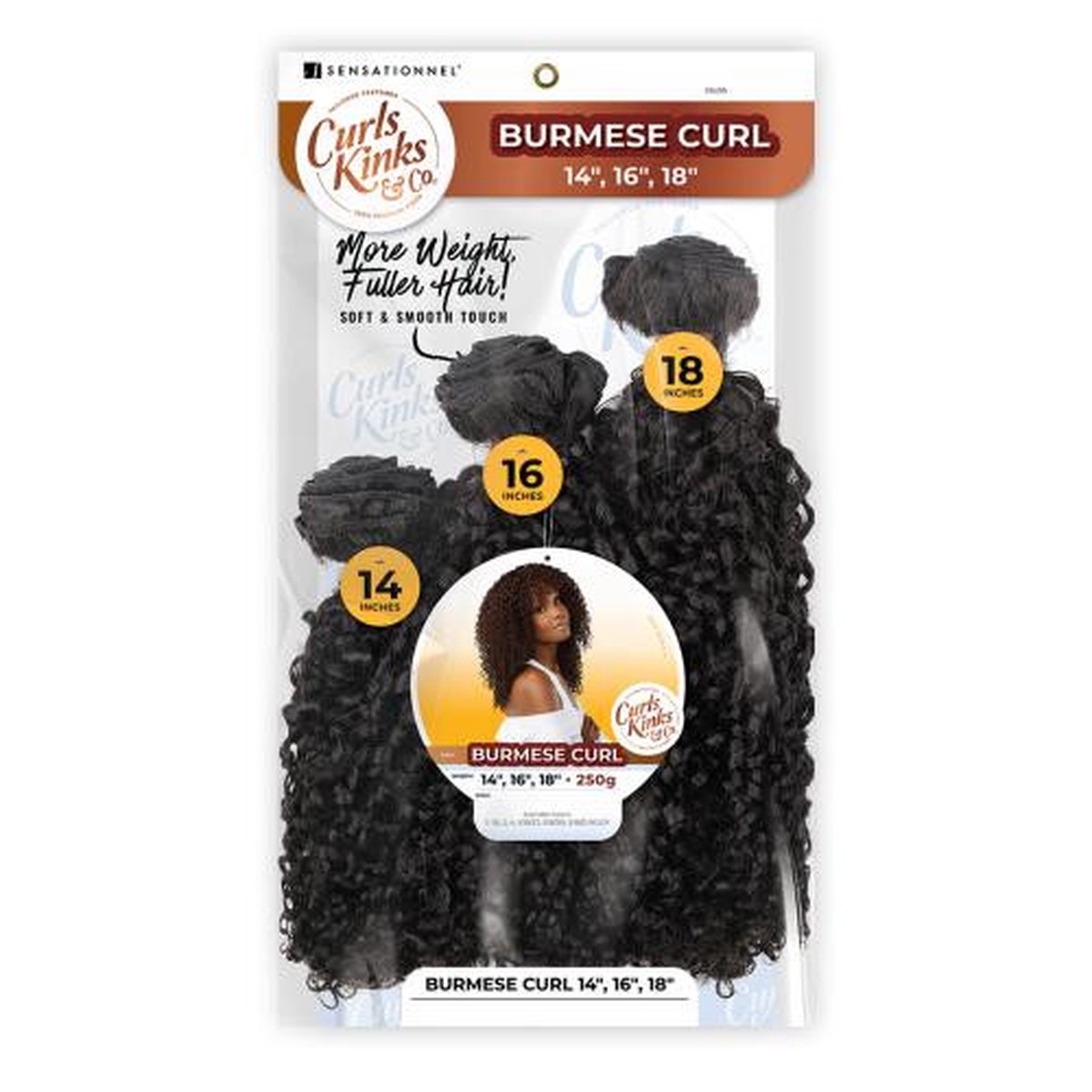 Sensatonnel Buemese Curl (14,16,18) #1B