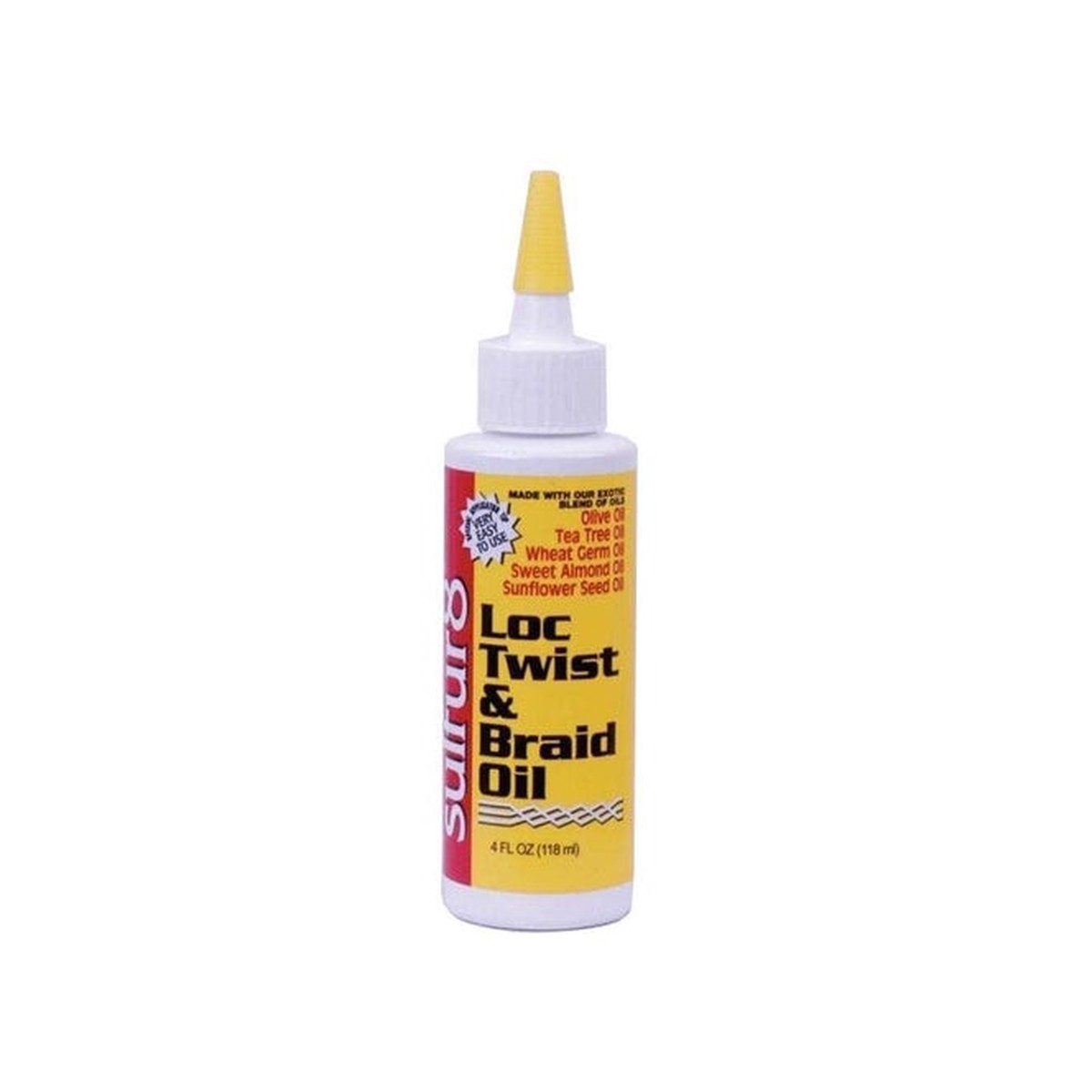 Sulfur 8 Loc, Twist, & Braid Oil 4 fl oz