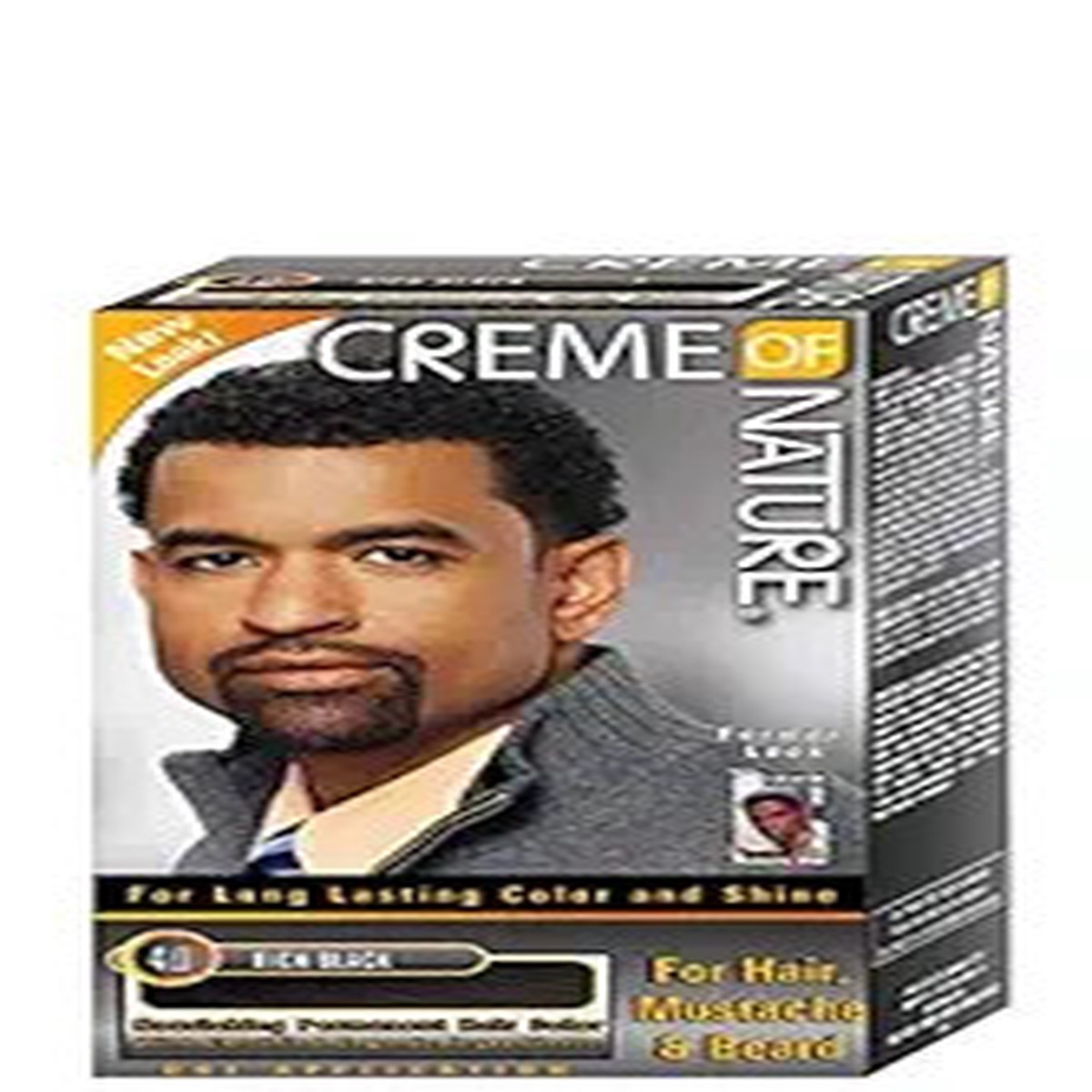 Creme Of Nature Permanent Hair Color Men #Rich Black