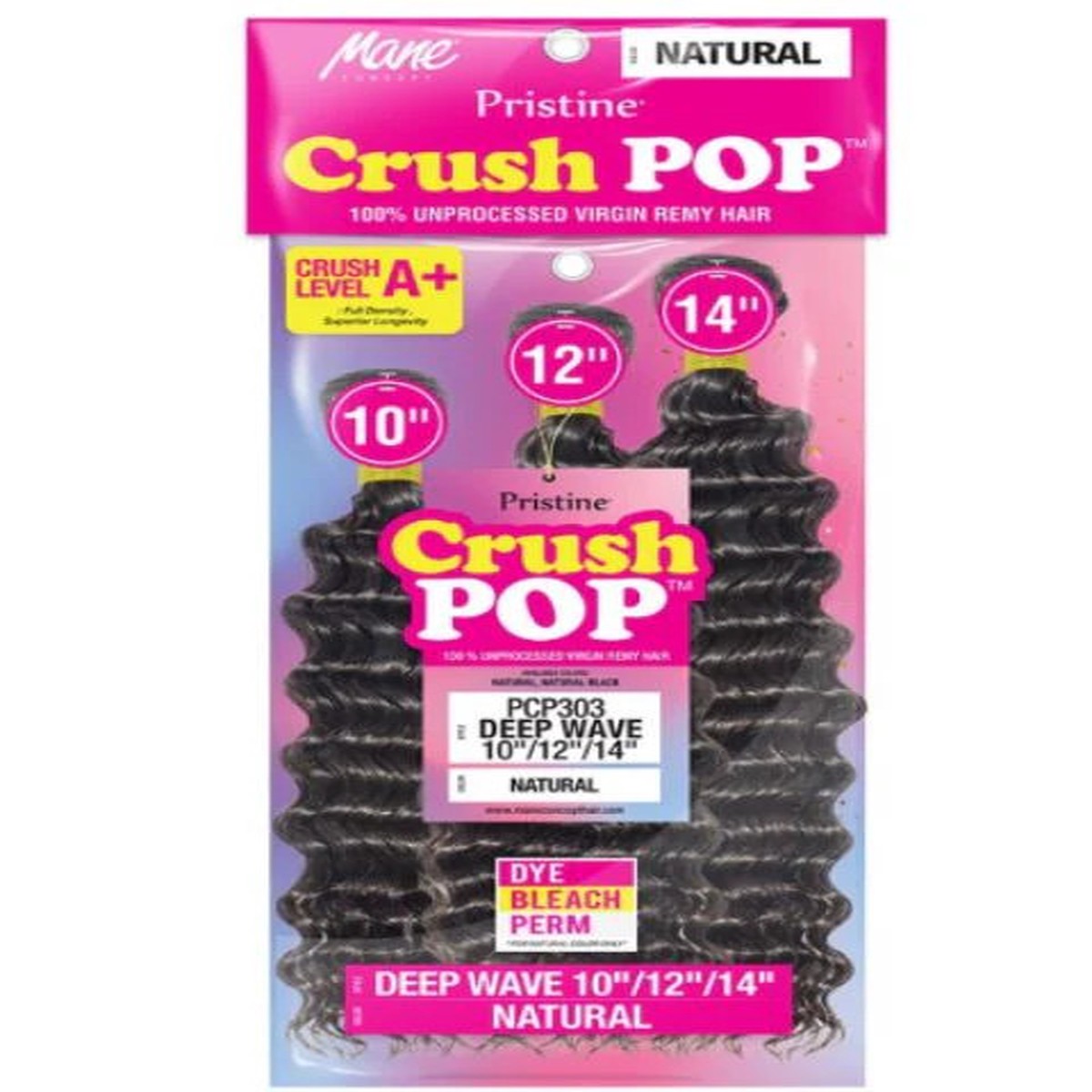 Crush Pop Deep Wave 18/20/22 (N.Black)