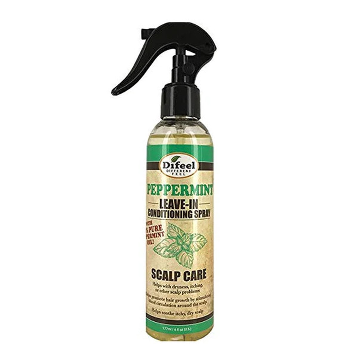 Difeel Peppermint Leave In Conditoning Spray 6fl oz