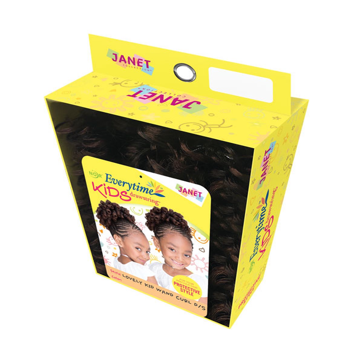 Janet Lovely Kid Wand Curl D/S #1B