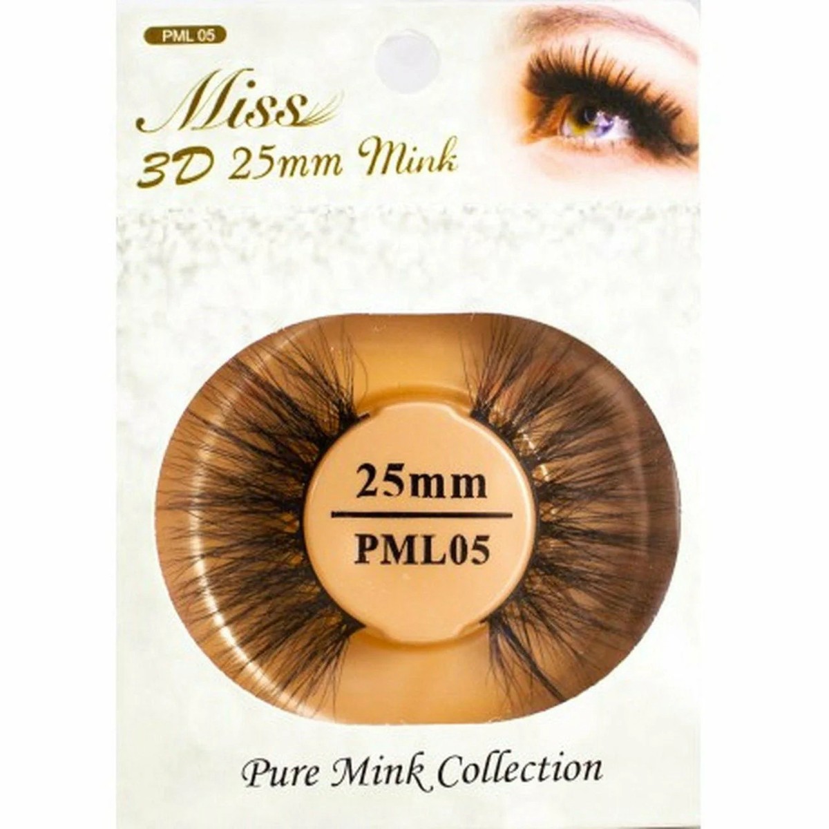 Miss Lashes 3D 25mm Mink PML05