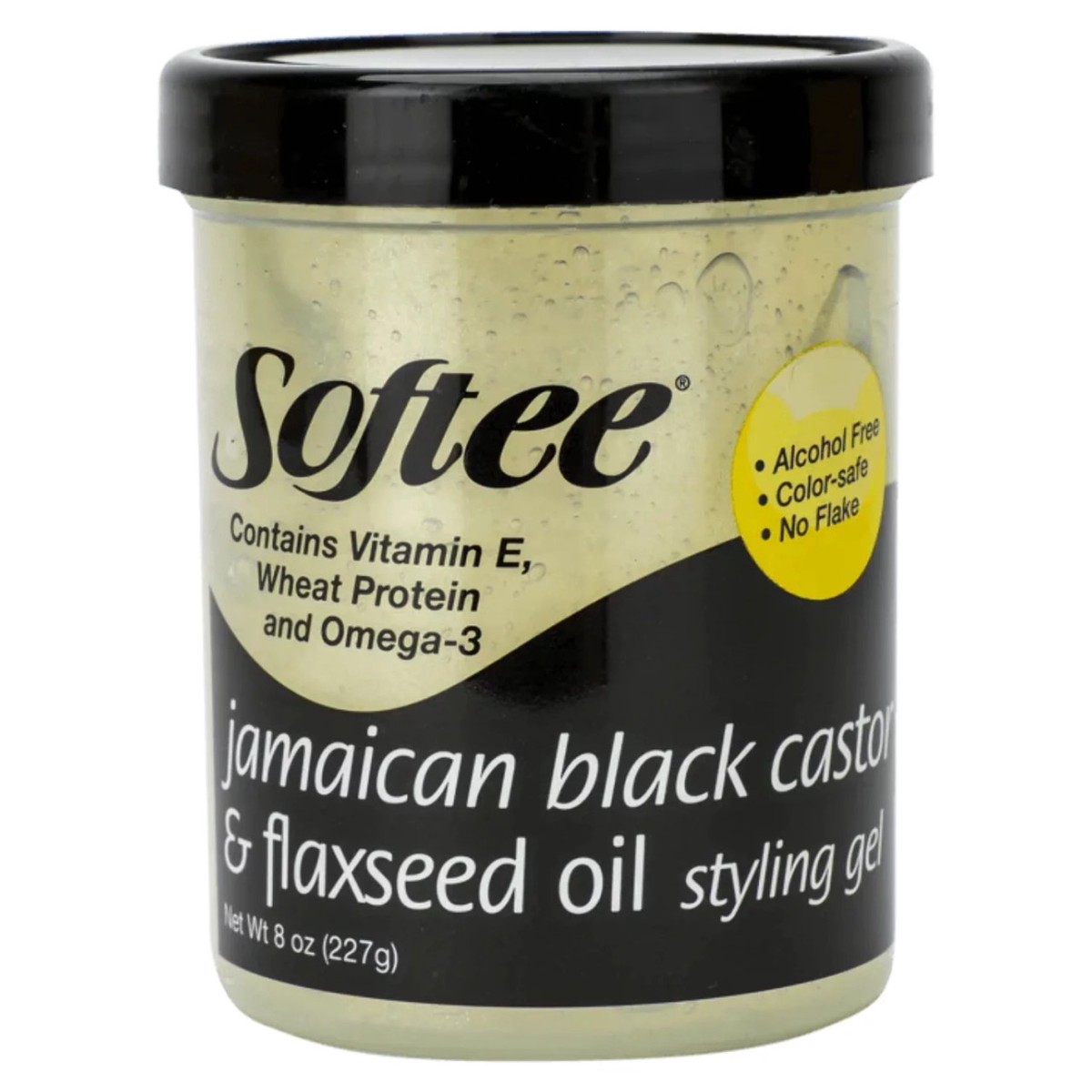 Softee Jamacian Black Castor and Flaxseed Oil Styling Gel