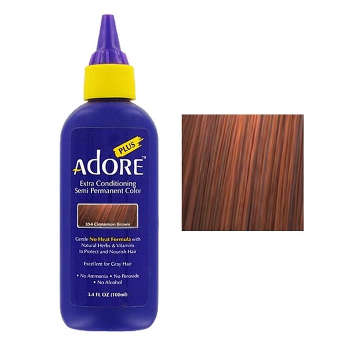 Adore Plus 354 Cinnamon Brown 3.4 oz