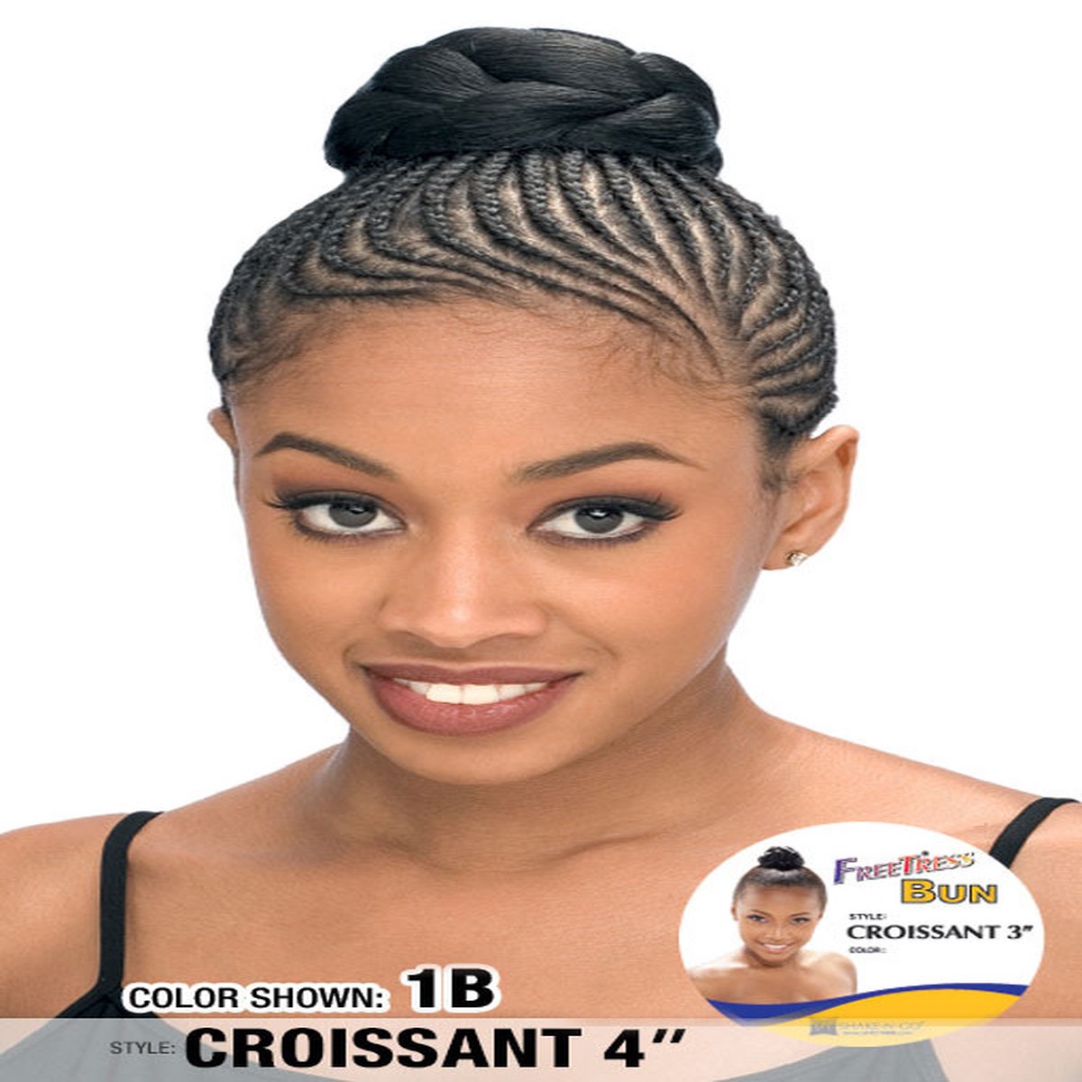 FreeTress Bun "Croissant 4" #1